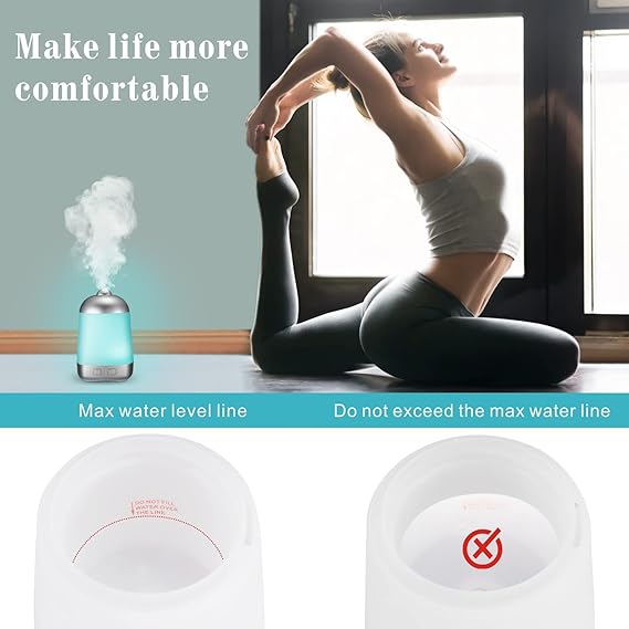 Electric Cold Mist Aromatherapy Humidifier | Aroma Diffuser for Home, Bedroom, and Office