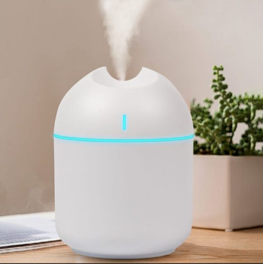 250ml Mini Ultrasonic Air Purifier & LED USB Humidifier | Quiet & Portable