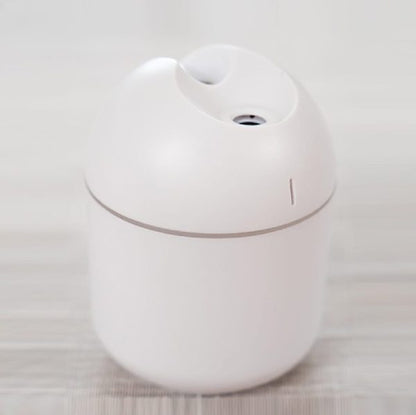 250ml Mini Ultrasonic Air Purifier & LED USB Humidifier | Quiet & Portable