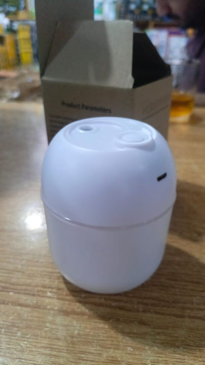 250ml Mini Ultrasonic Air Purifier & LED USB Humidifier | Quiet & Portable